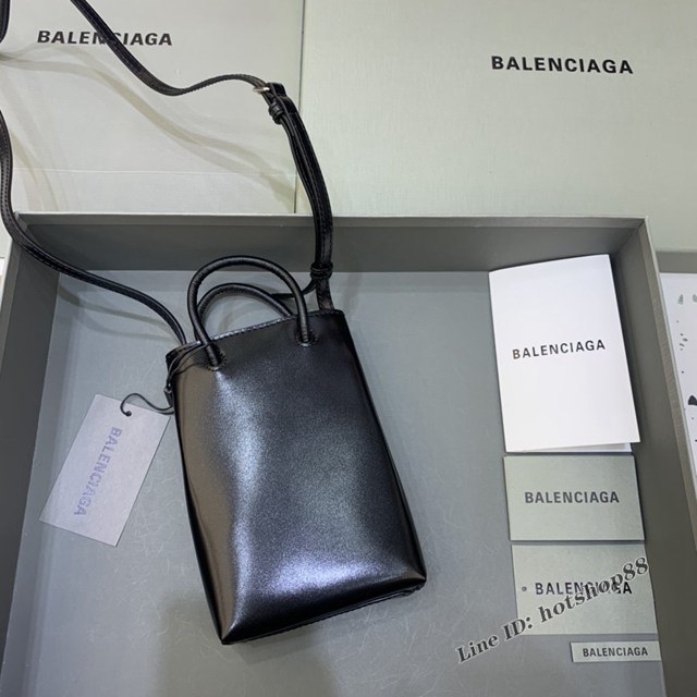 Balenciaga專櫃爆款mini手提購物袋 巴黎世家新潮迷你手機包 fyj1586